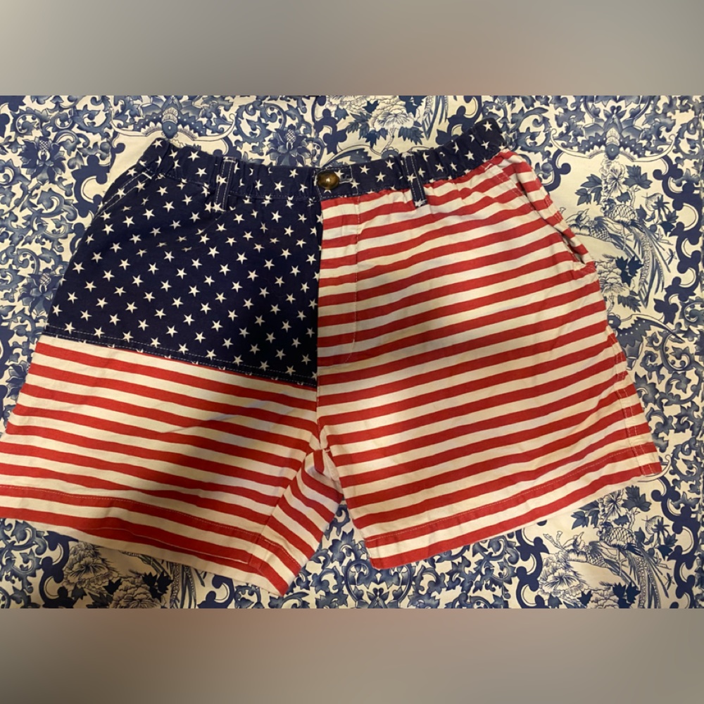 Mens Chubbies American flag shorts Medium